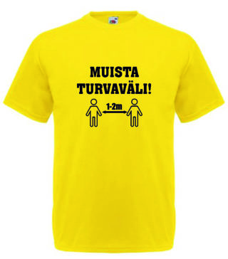 MUISTA TURVAVÄLI Valueweight T-paita