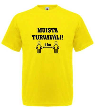 MUISTA TURVAVÄLI Valueweight T-paita