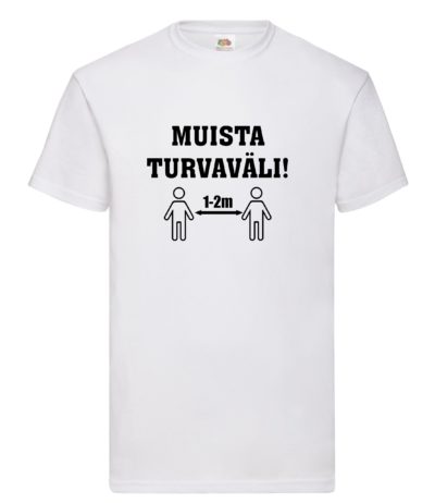 MUISTA TURVAVÄLI Valueweight T-paita - Image 3