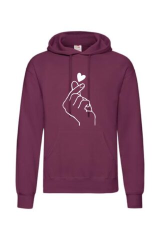 FINGER HEART Unisex Premium Huppari