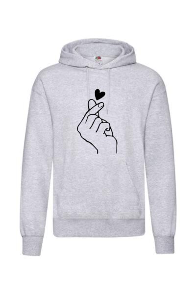 FINGER HEART Unisex Premium huppari - Image 2