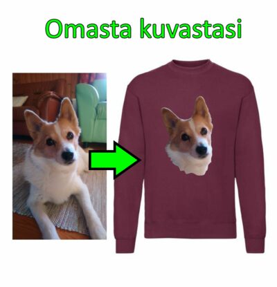 Omasta lemmikistäsi -Premium Collegepaita - Image 2