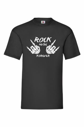 ROCK MUSIC FOREVER -Valueweigth T-paita