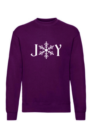 SNOWFLAKE JOY – Premium collegepaita