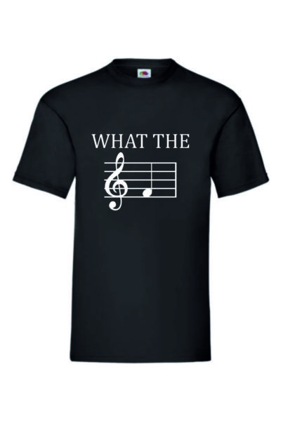 WHAT THE F -Valueweigth T-paita - Image 2