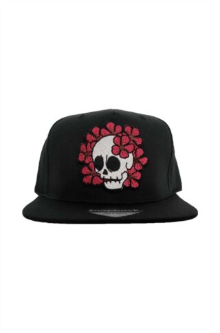 Skull & Flower – Snapback suoralippa lippis